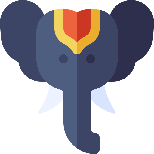 Elephant Basic Rounded Flat icon