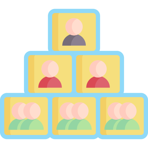 hierarchia Special Flat ikona