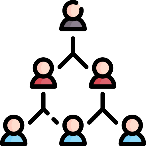 hiérarchie Special Lineal color Icône