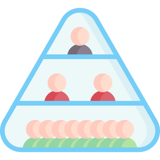 Maslow pyramid Special Flat icon