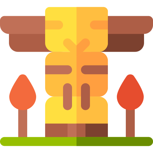 Totem Basic Rounded Flat icon
