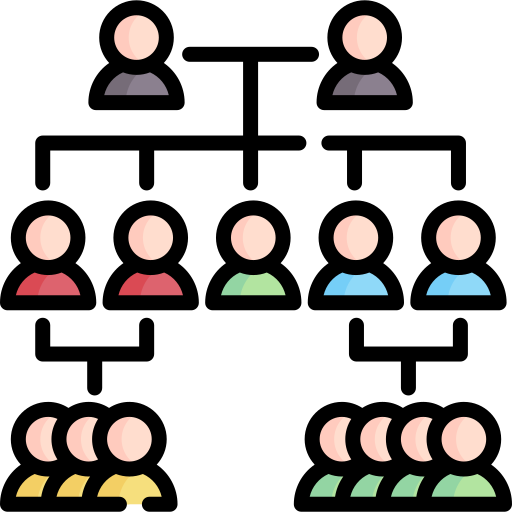 gerarchia Special Lineal color icona