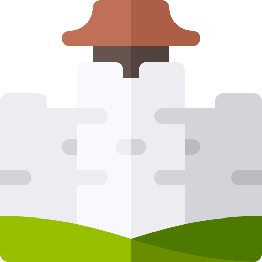 Great wall of china Basic Rounded Flat icon