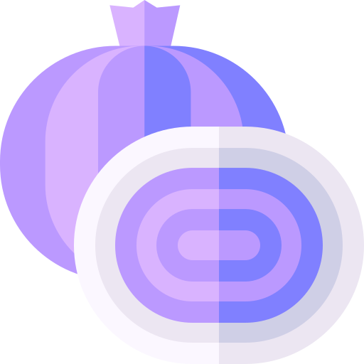 Onion Basic Straight Flat icon