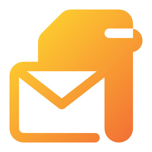 email Generic Flat Gradient icon