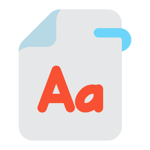 Type Generic Flat icon