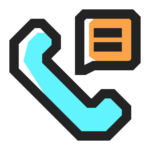 Phone call Generic Color Omission icon