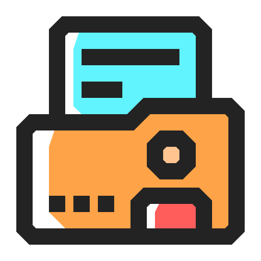 Personal information Generic Color Omission icon