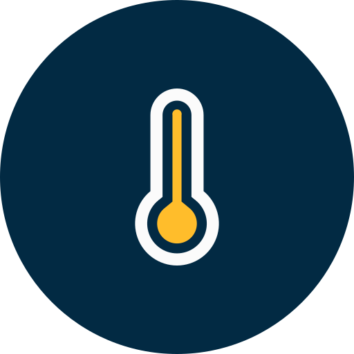 alta temperatura Generic Flat icono