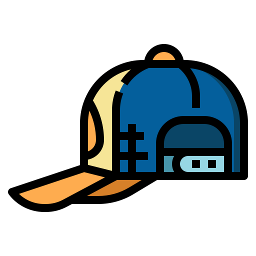 야구 모자 PongsakornRed Lineal Color icon