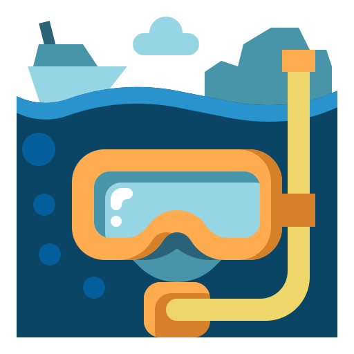 Подводное плавание PongsakornRed Flat иконка