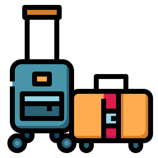 equipaje PongsakornRed Lineal Color icono