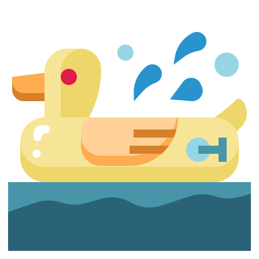 Rubber duck PongsakornRed Flat icon