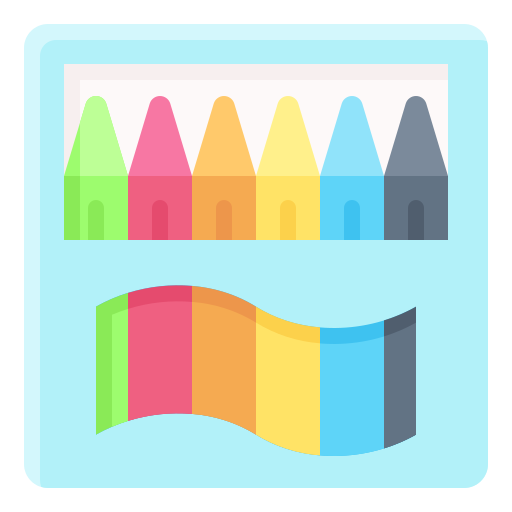 Цветной карандаш Generic Flat иконка