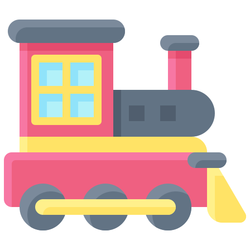 mini trein Generic Flat icoon