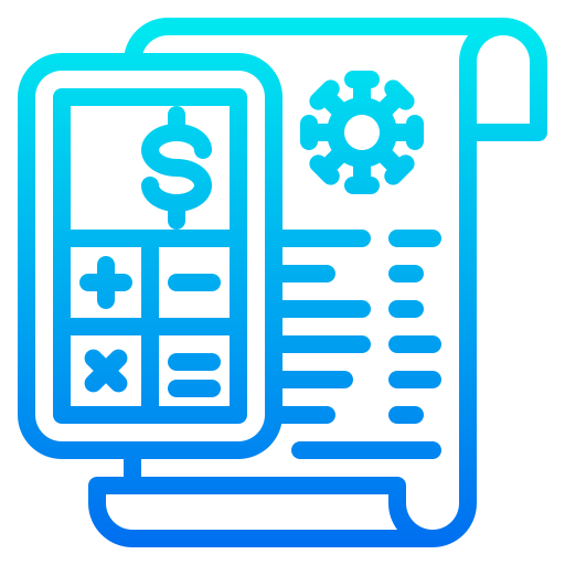 Report srip Gradient icon