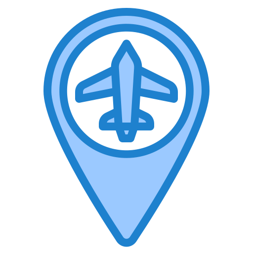 localización srip Blue icono