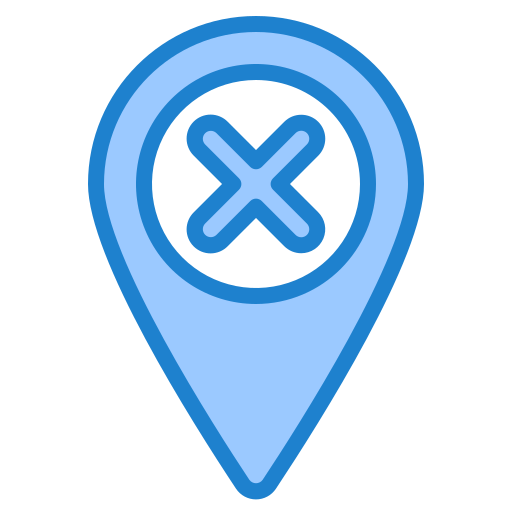 Location srip Blue icon