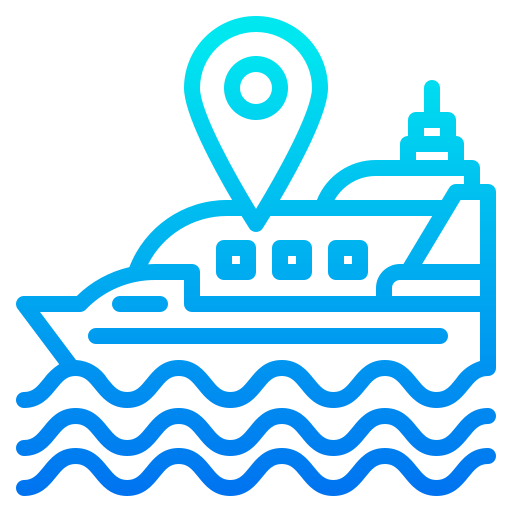 Ship srip Gradient icon