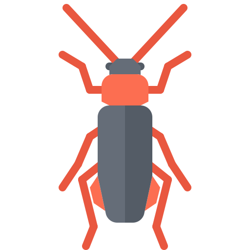 甲虫 Coloring Flat icon