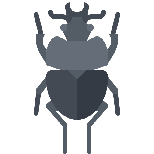scarafaggio Coloring Flat icona