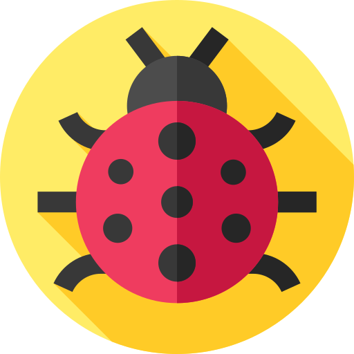 Ladybug Flat Circular Flat icon