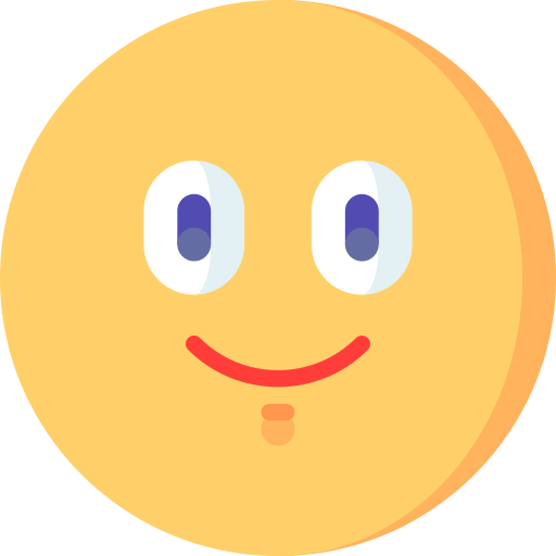 Smiling Special Flat icon