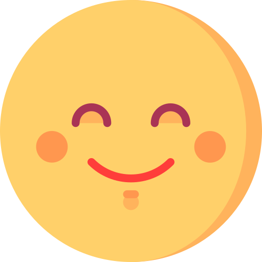glimlachend Special Flat icoon