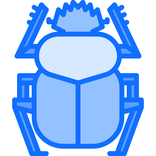 Beetle Coloring Blue icon