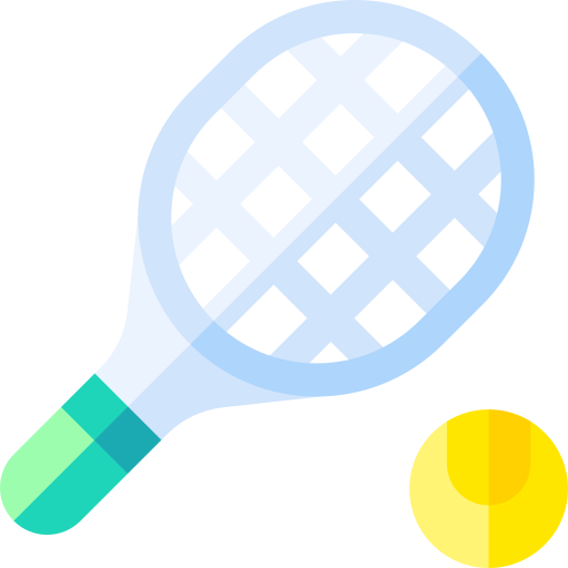 テニス Basic Straight Flat icon