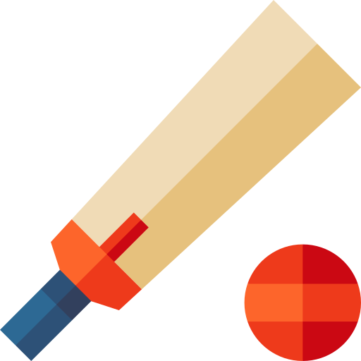 クリケット Basic Straight Flat icon