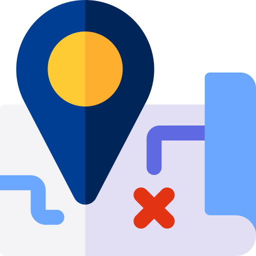 Maps Basic Rounded Flat icon