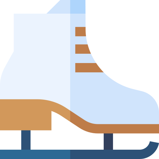 アイススケート Basic Straight Flat icon
