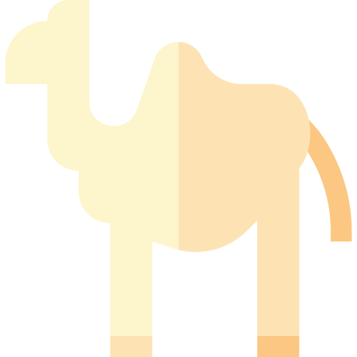 Camel Basic Straight Flat icon