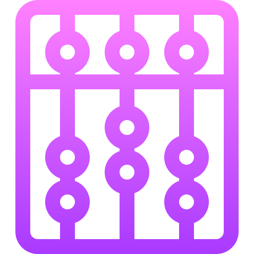 abakus Basic Gradient Lineal color icon