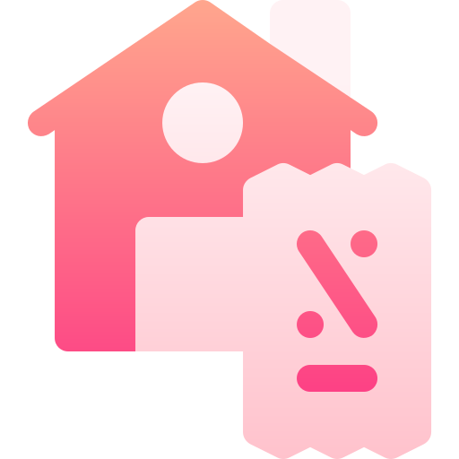 Real estate Basic Gradient Gradient icon