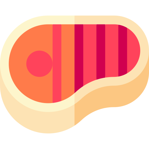 Meat Basic Straight Flat icon