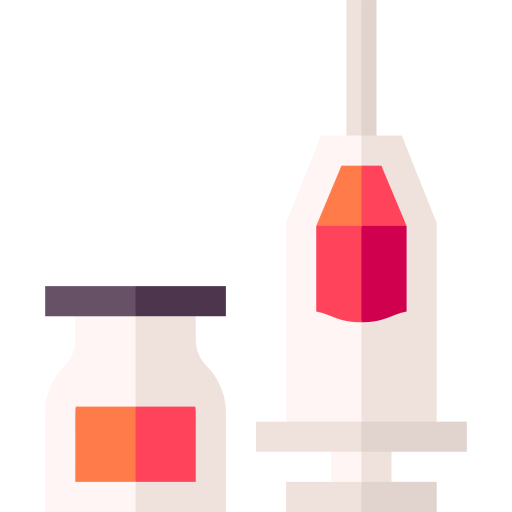 vaccin Basic Straight Flat Icône