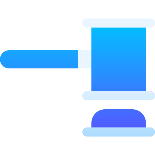 rechtbank Basic Gradient Gradient icoon