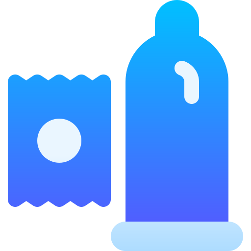 condoom Basic Gradient Gradient icoon