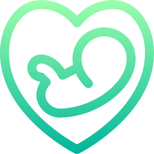 Heart Basic Gradient Lineal color icon