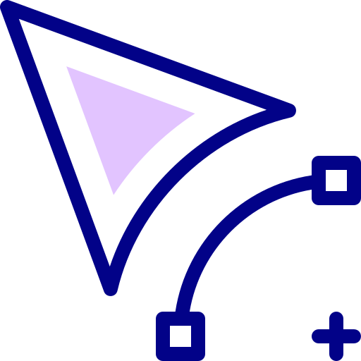 カーソル Detailed Mixed Lineal color icon