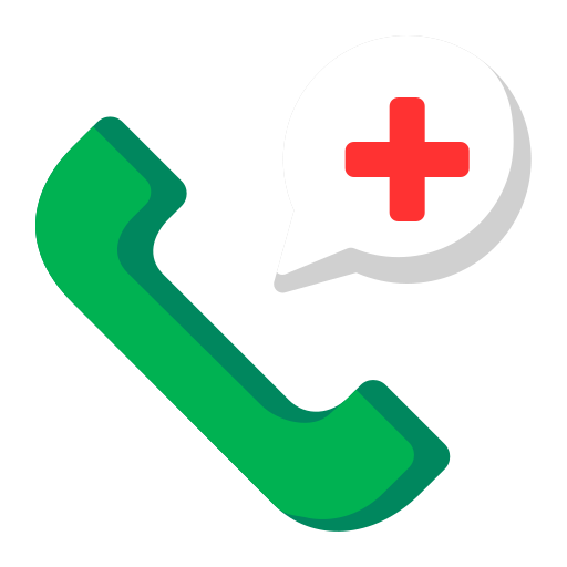 telefon szpitalny Generic Flat ikona