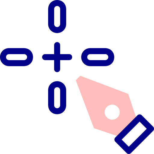 Инструмент Перо Detailed Mixed Lineal color иконка