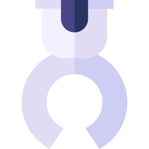 Holder Basic Straight Flat icon