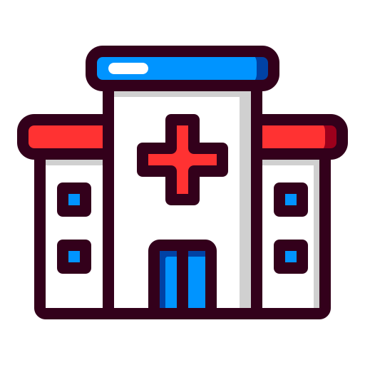 hospital Generic Outline Color icono