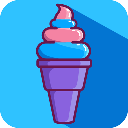 Рожок мороженого Generic Square иконка