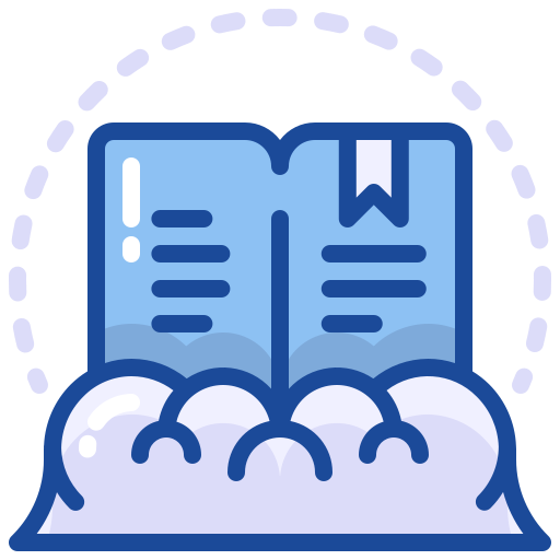 libreria in linea Generic Blue icona