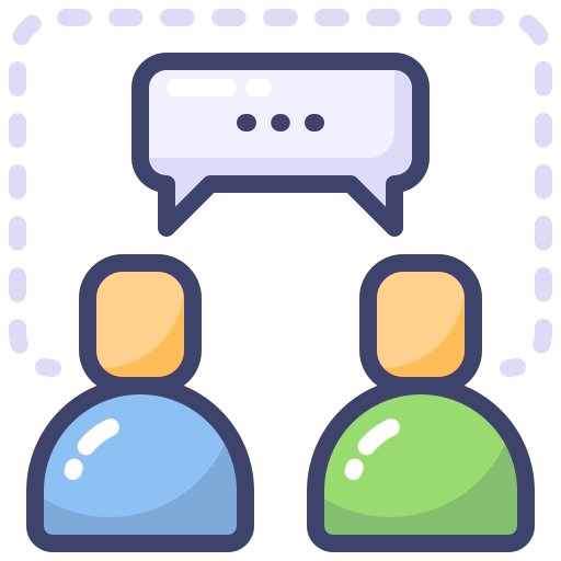 Conversation Generic Outline Color icon