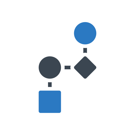 diagramme Generic Blue Icône